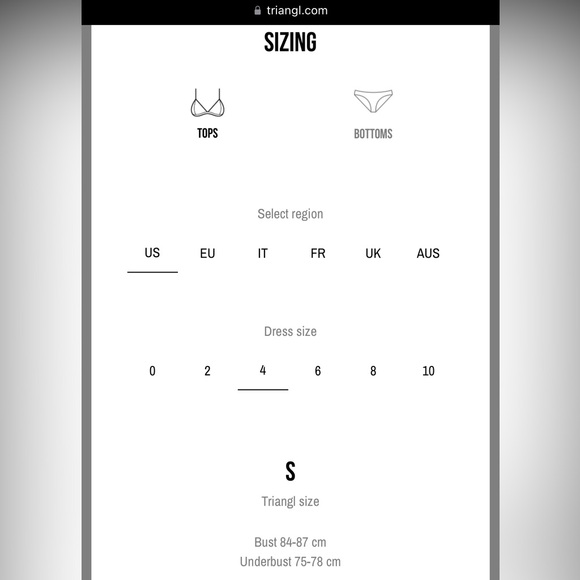 Triangl bikini KAYA ALINA size small - Picture 10 of 11